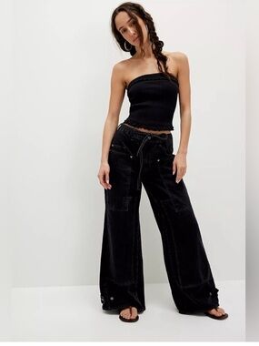 We the free outlaw wide leg jeans